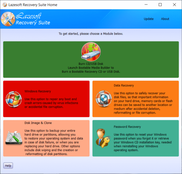Lazesoft Windows Recovery Unlimited Edition - Image 2