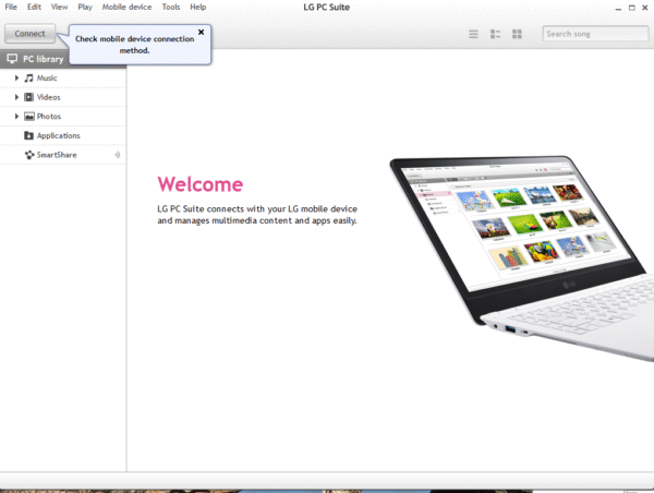 LG PC Suite v5.3.28 - Image 2