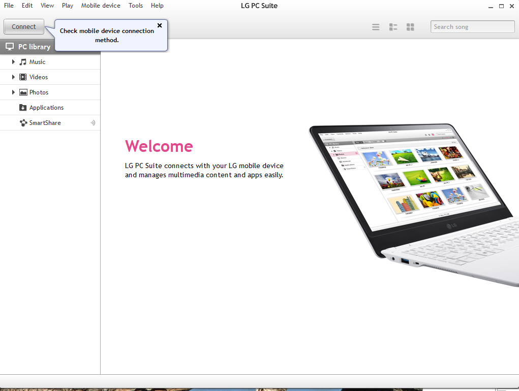 LG PC Suite v5.3.28 - Image 2