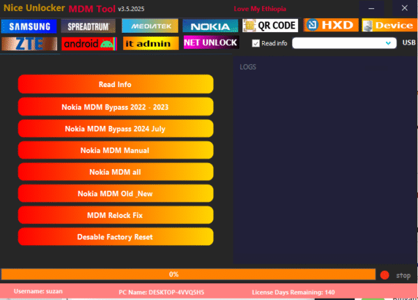 Nice Unlocker MDM Tool v3.3.2025 - Image 4
